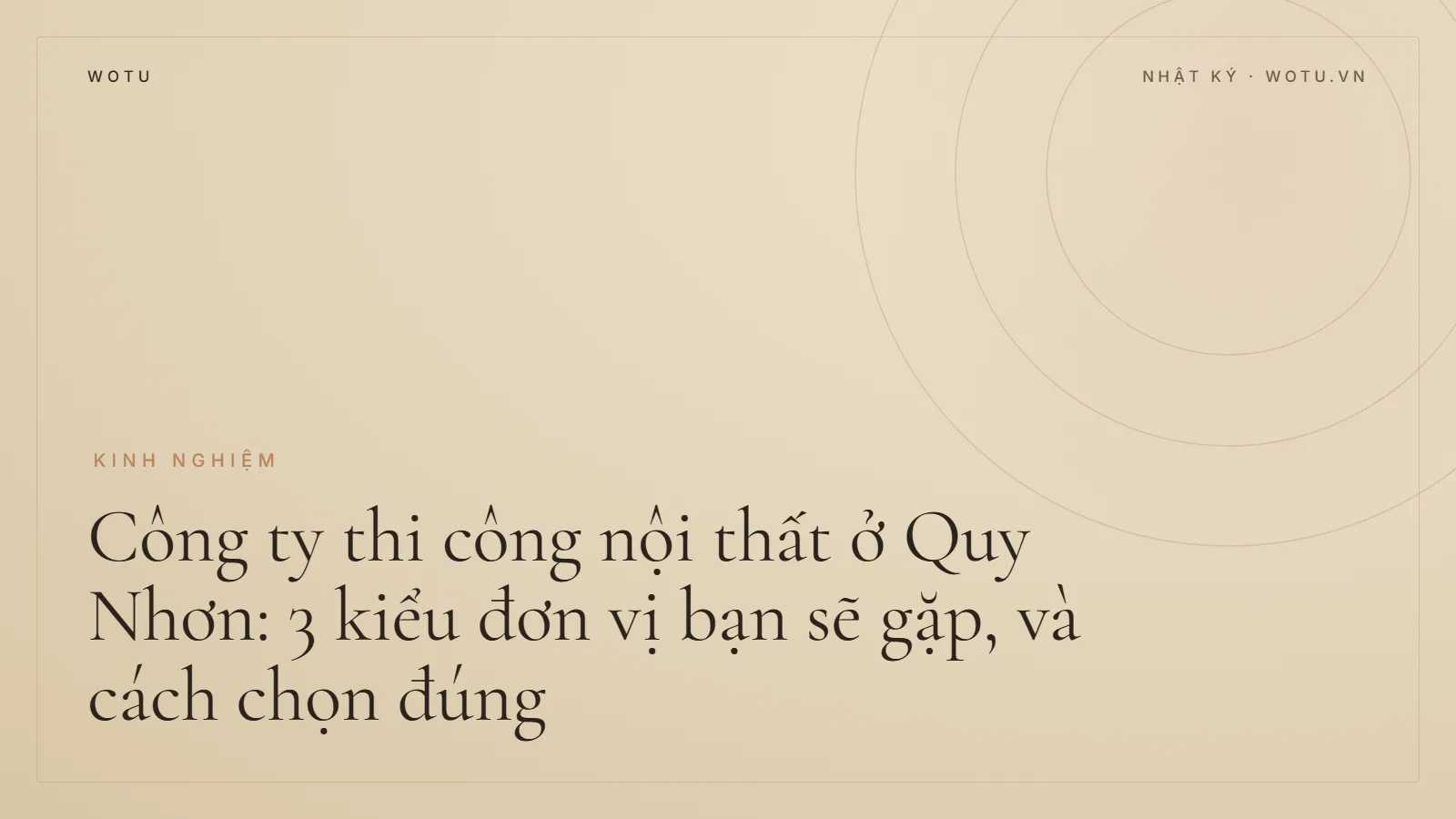 Đội thi công WOTU lắp đặt nội thất tại công trình nhà anh Phúc, Phú Tài, Quy Nhơn