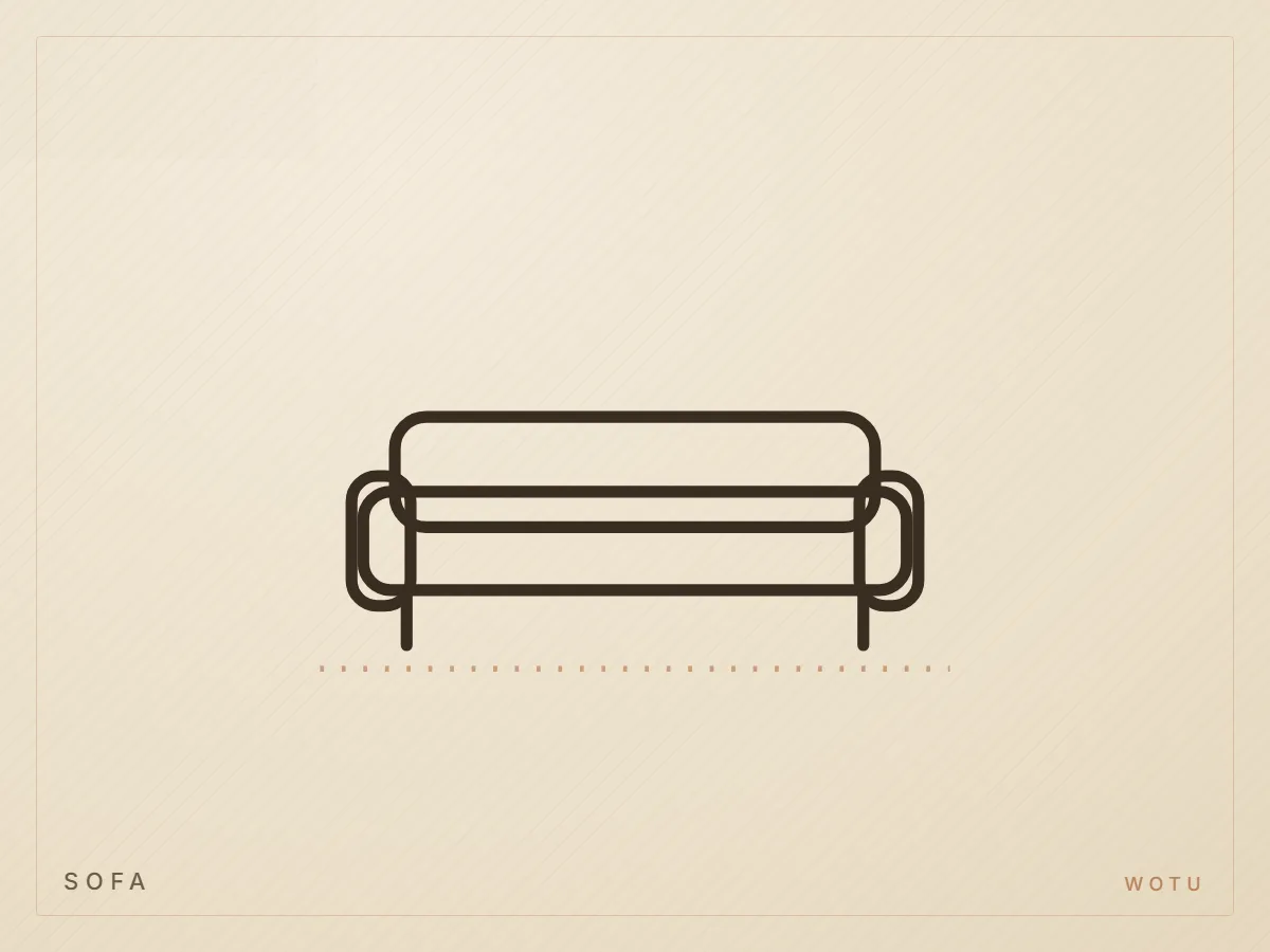 Minh hoạ Sofa văng "Mây"